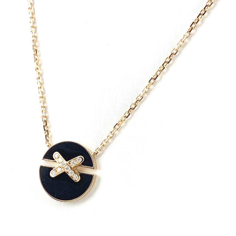 CHAUMETショーメ リアンネックレス PG×ダイヤモンド CHAUMET（ショーメ） ジュ ドゥ リアン ハーモニー ネックレス PG