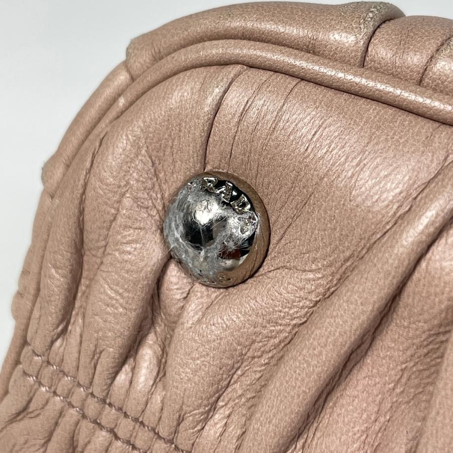 【人気】プラダ 2wayバッグ　斜め掛け　手提げ ギャザー　金具ロゴ　ベージュ 楽天市場】プラダ ギャザー 2wayの通販