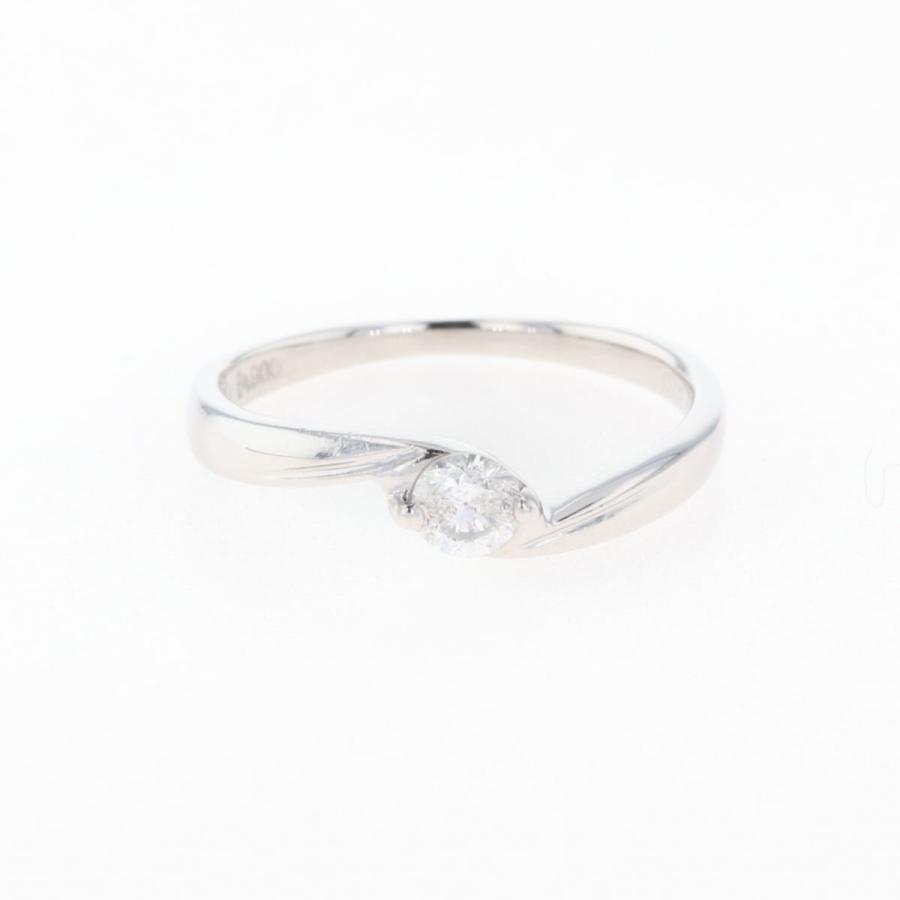 プラチナ　Pt900 ダイヤモンド 7.5号　リング　指輪 ダイヤモンド デザインリング プラチナ 指輪 リング 7.5号 Pt900 中古