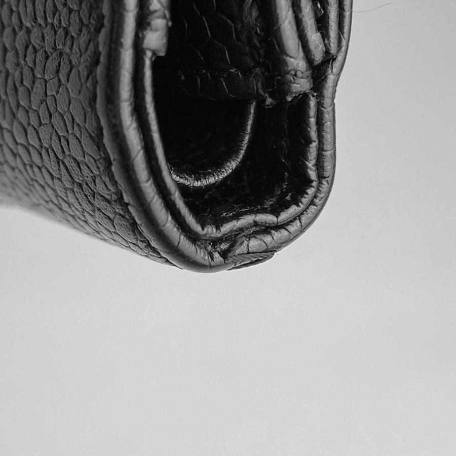 CHANEL シャネル チョコバー 二つ折り財布 ロゴ ココマーク