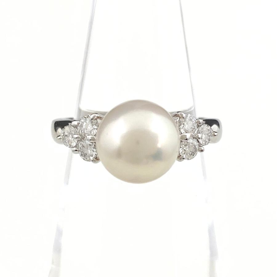 MIKIMOTO ミキモト パール デザインリング プラチナ 指輪