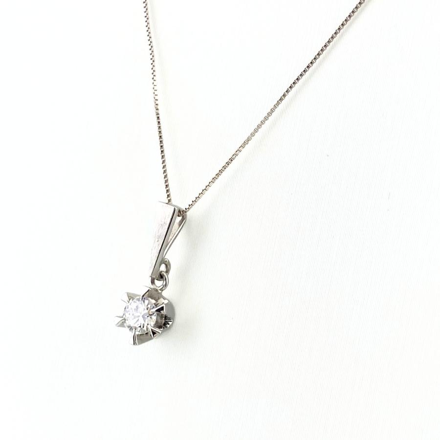 ダイヤモンド デザインネックレス プラチナ ペンダント ネックレス  