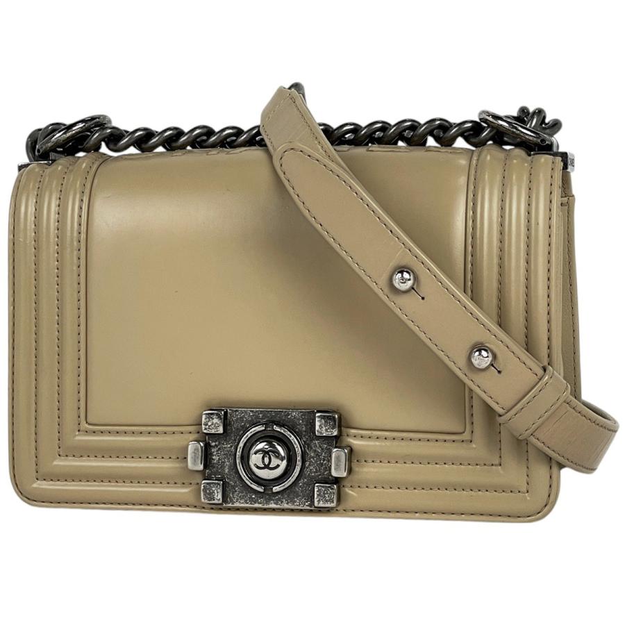 CHANEL シャネル ボーイシャネル チェーン ショルダーバッグ ココ  