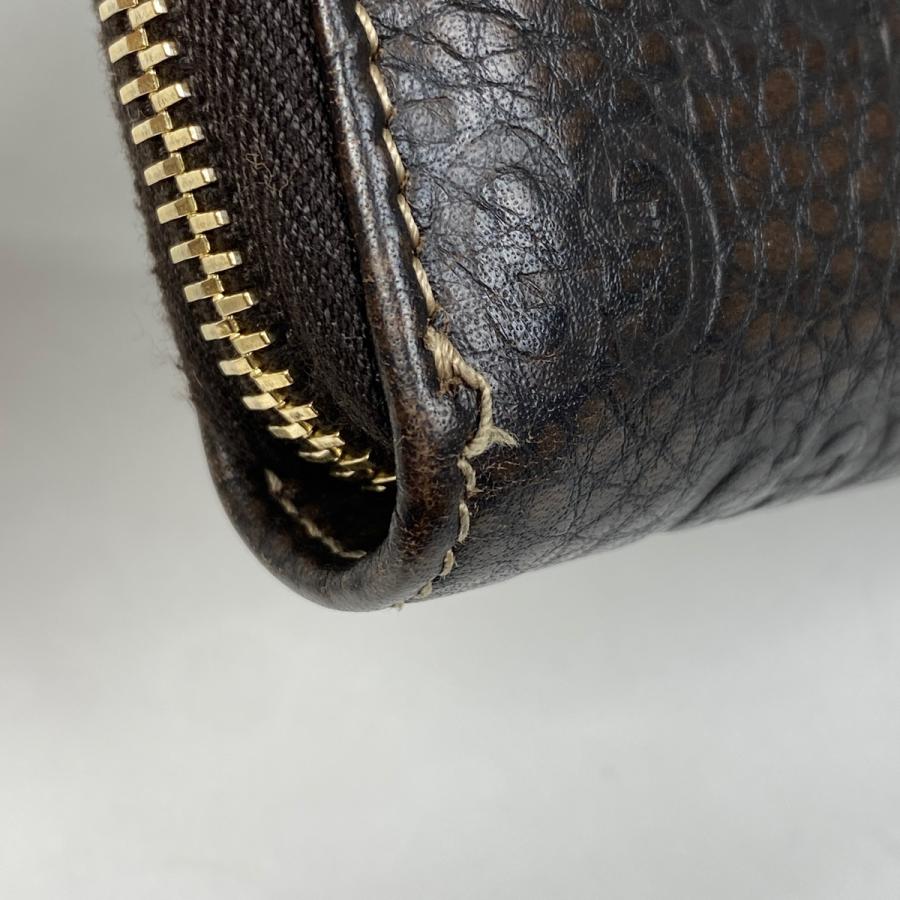 GUCCI グッチ GG柄 ラウンドファスナー 長財布 フリンジ GUCCI グッチ GG柄 ラウンドファスナー 長財布 フリンジ