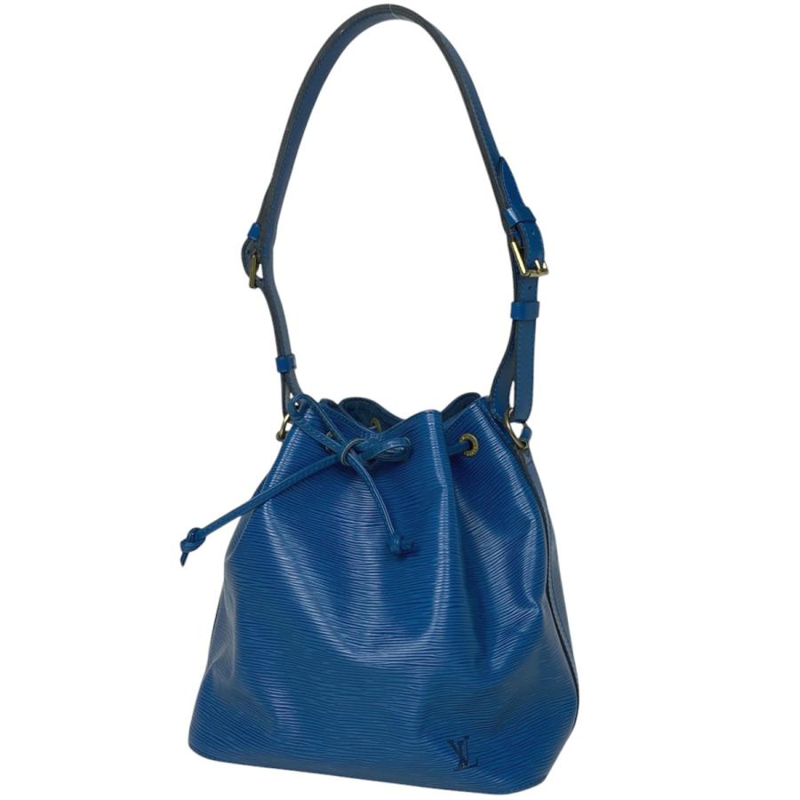 LOUIS VUITTON ノエワンショルダーバッグエピレザーブルー