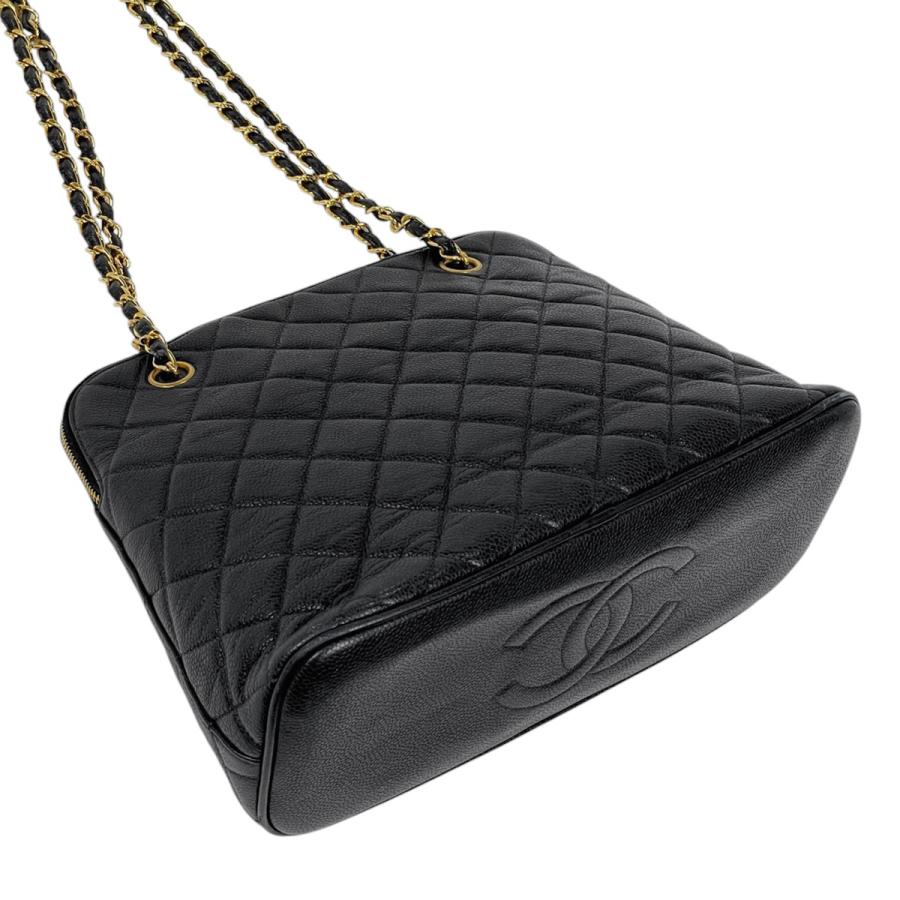 CHANEL シャネル ココマーク チェーン トートバッグ マトラッセ 