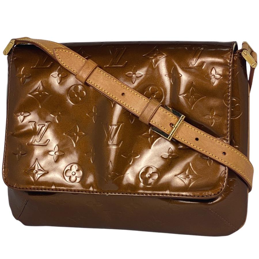 ルイヴィトン ショルダーバッグヴェルニブロンズ色