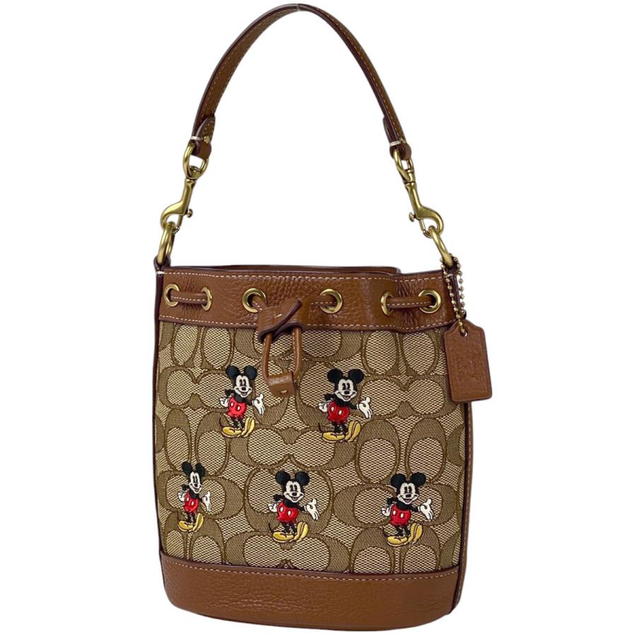 COACH コーチ ミニ デンプシー バケット バッグ 2WAY ショルダー