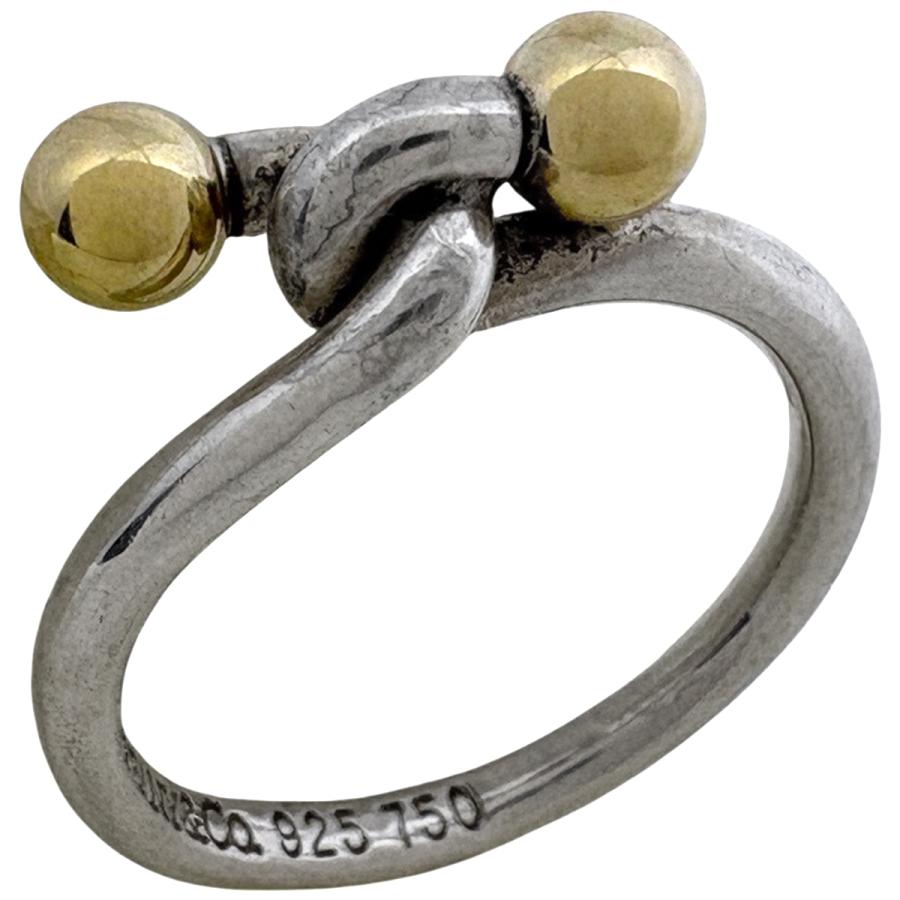 TIFFANY&Co.（ティファニー） ノット リング ラブ フック＆アイ 指輪