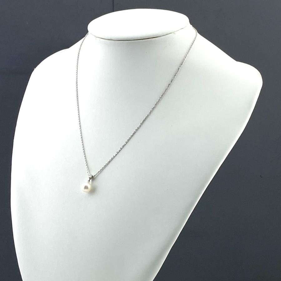 MIKIMOTO ミキモト パール デザインネックレス ペンダント