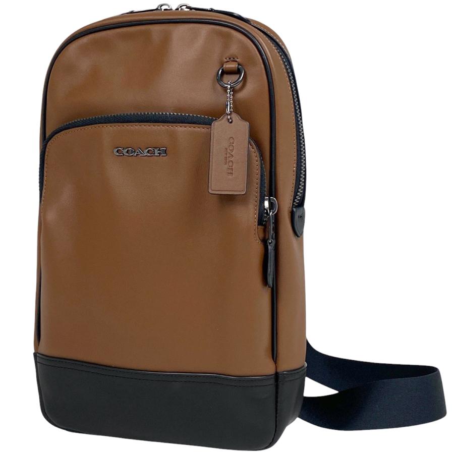 COACH コーチ グラハム パック ショルダーバッグ ボディバッグ レザー 