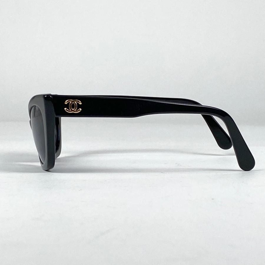 Chanel ブラック キャットアイ サングラス ココマーク CHANEL シャネル キャッツアイ サングラス ブラック ココマーク