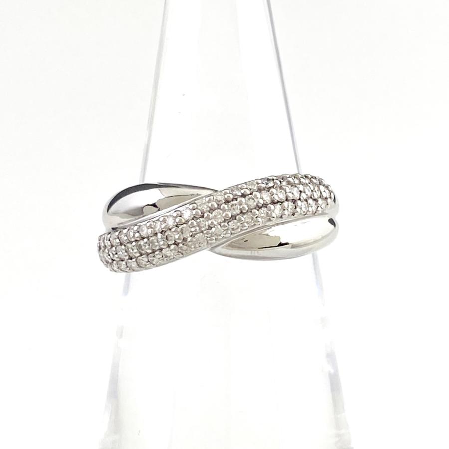 ヴァンドーム青山 VENDOME AOYAMA メレダイヤ デザインリング プラチナ  