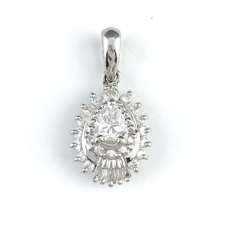ダイヤモンド ペンダントトップ Pt900 【中古】
