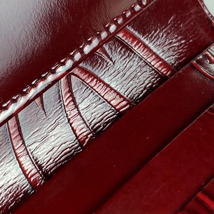 カルティエ　折り財布　ハッピーバースデー　マストライン　ボルドー　箱・カード付き カルティエ 折り財布 ハッピーバースデー マストライン ボルドー