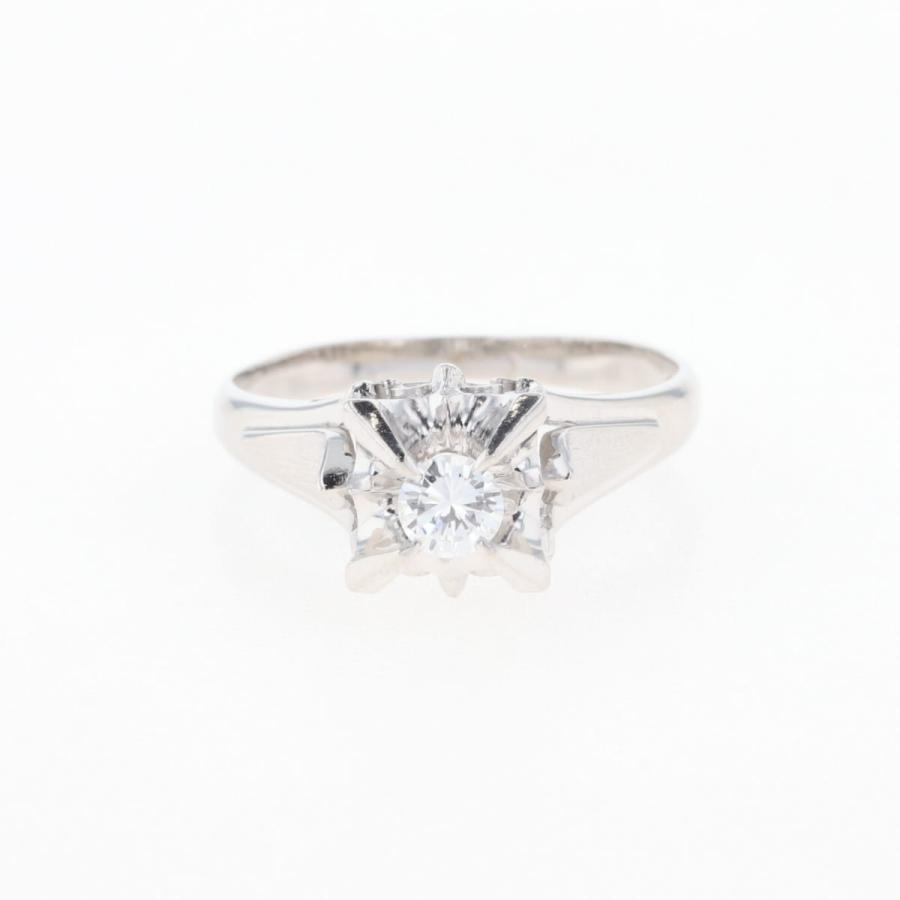 ダイヤモンド デザインリング 10号 Pt900 【中古】 