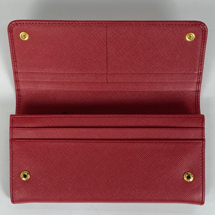 PRADA プラダ ロゴ 二つ折り 長財布 札入れ 小銭入れ レザー PRADA プラダ ロゴ 二つ折り 長財布 札入れ 小銭入れ レザー