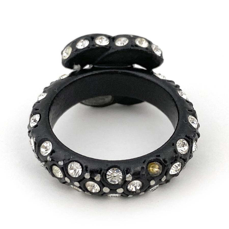 シャネル　リング　ココマーク　ラインストーン　02A 約12号　CHANEL シャネルリングココマークラインストーン02A 約12号CHANEL