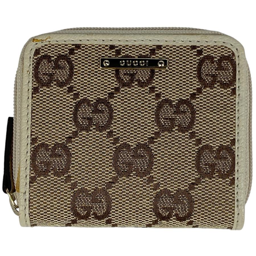 GUCCI グッチ GG柄 コインケース 小銭入れ GGキャンバス レザー GUCCI グッチ GG柄 コインケース 小銭入れ GGキャンバス レザー