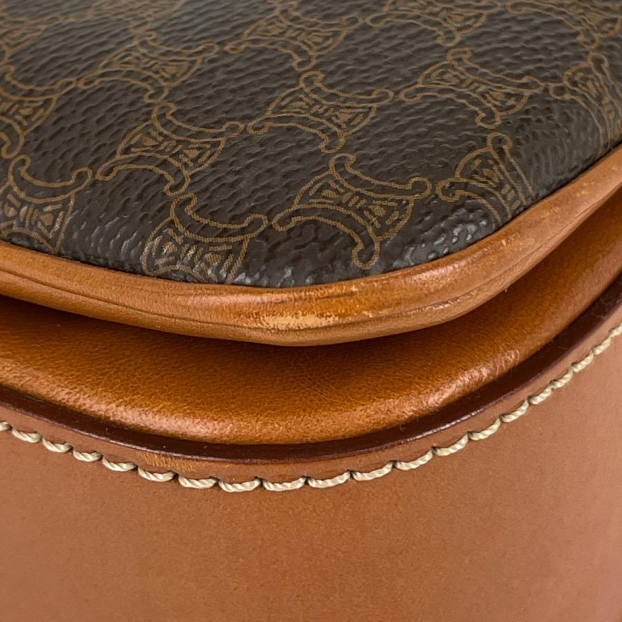 CELINE セリーヌ マカダム柄 ショルダーバッグ ターンロック CELINE セリーヌ マカダム柄 ショルダーバッグ ターンロック