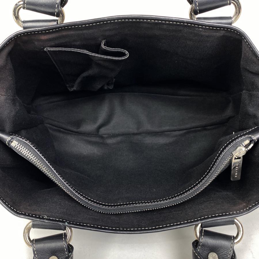 CELINE セリーヌ ブギーバッグ マカダム柄 手提げ ハンドバッグ CELINE セリーヌ ブギーバッグ マカダム柄 手提げ ハンドバッグ