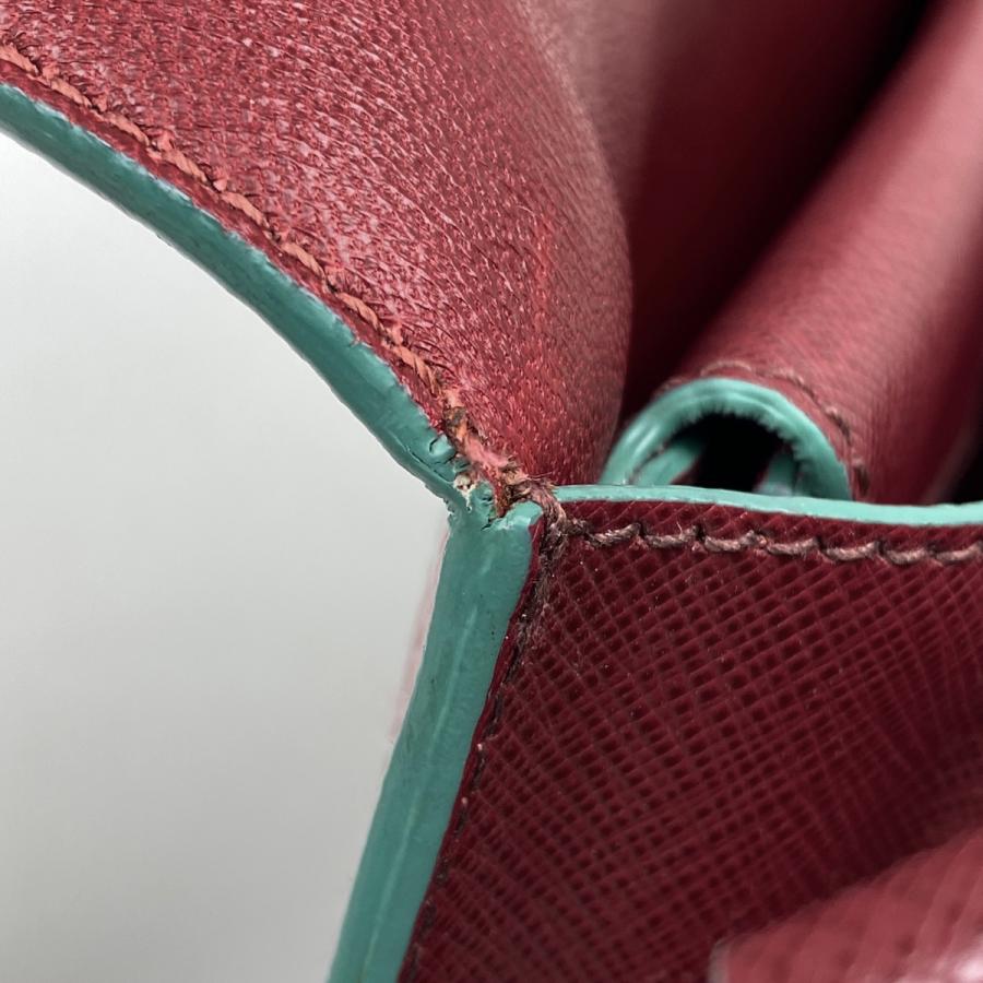 PRADA チェック柄 2way ショルダーバッグ　トートバッグ　マルチカラー vua9lgrjxf2f2lqf_2.jpg