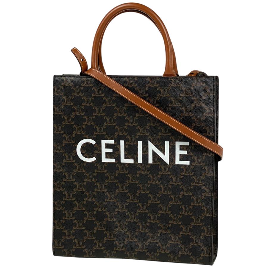 CELINE セリーヌ スモール バーティカル カバ 2WAY ショルダーバッグ 
