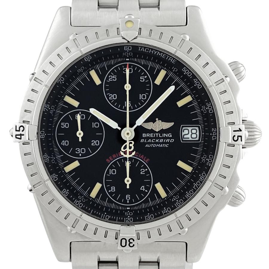 ブライトリング OH済 BREITLING クロノマット ブラックバード A13050.1