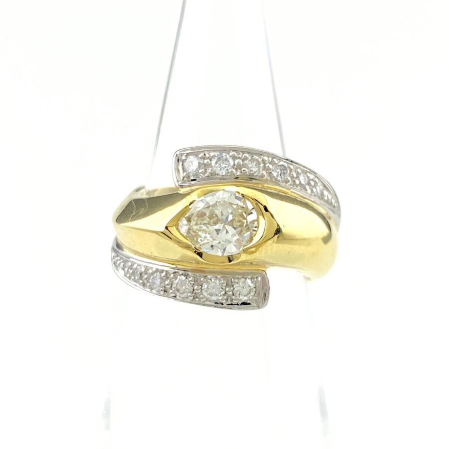 KENJI KIUCHI 木内賢治 K18 Pt900 ダイヤモンド リング KENJI KIUCHI 木内賢治 K18 Pt900 ダイヤモンド リング KENJI KIUCHI