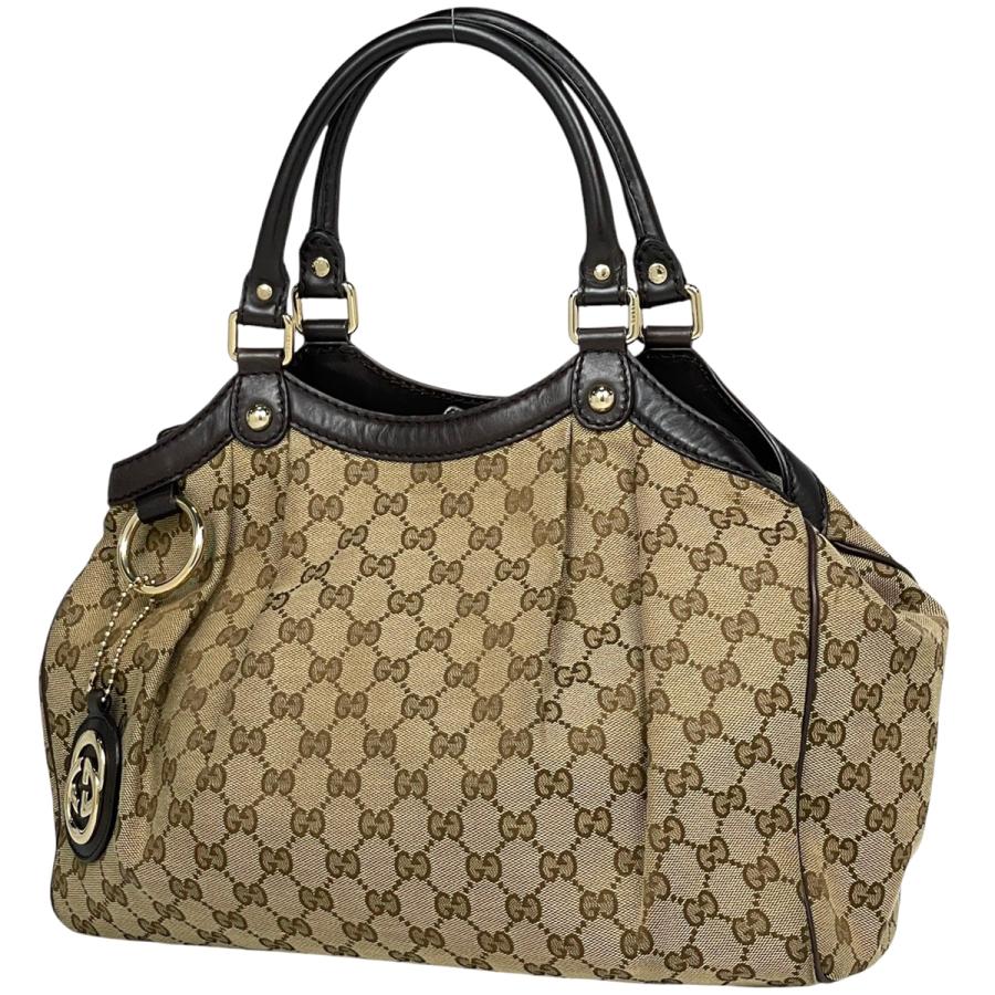 GUCCI グッチ GG柄 スーキー ハンドバッグ トートバッグ GGキャンバス 