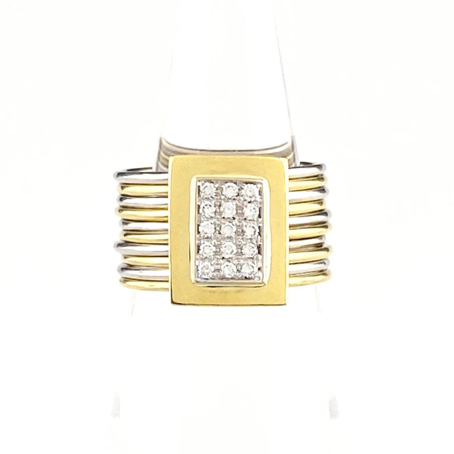 DAMIANI ダミアーニ Damiani デザインリング YG イエローゴールド 指輪 
