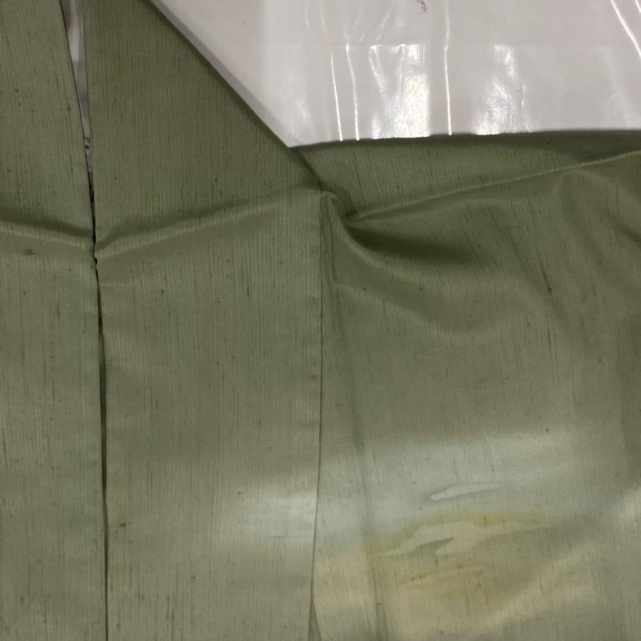 訪問着 身丈164.5cm 裄丈69cm L 単衣 紬地 落款あり 風景 霞 訪問着 身丈164.5cm 裄丈69cm L 単衣 紬地 落款あり 風景 霞