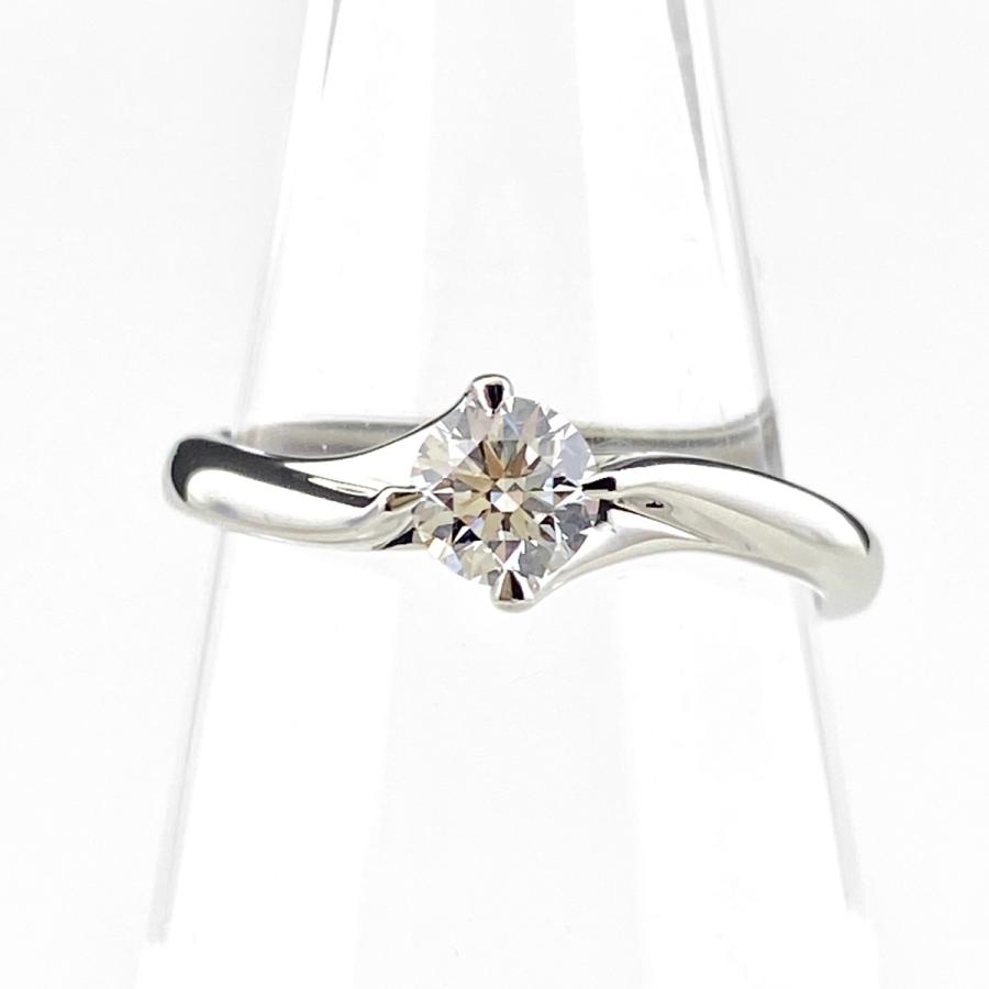 ダイヤモンド デザインリング プラチナ 指輪 リング 8.5号 Pt900  