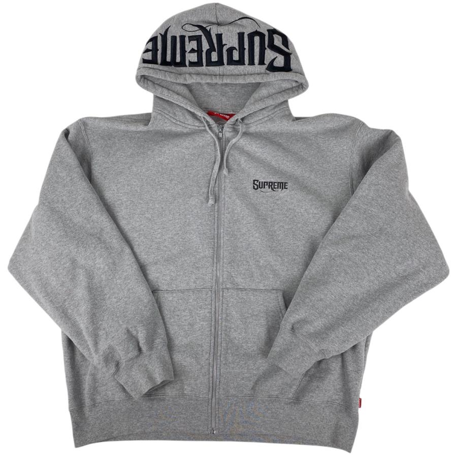 Supreme シュプリーム ロゴ ジップアップ パーカー フーディ トップス  