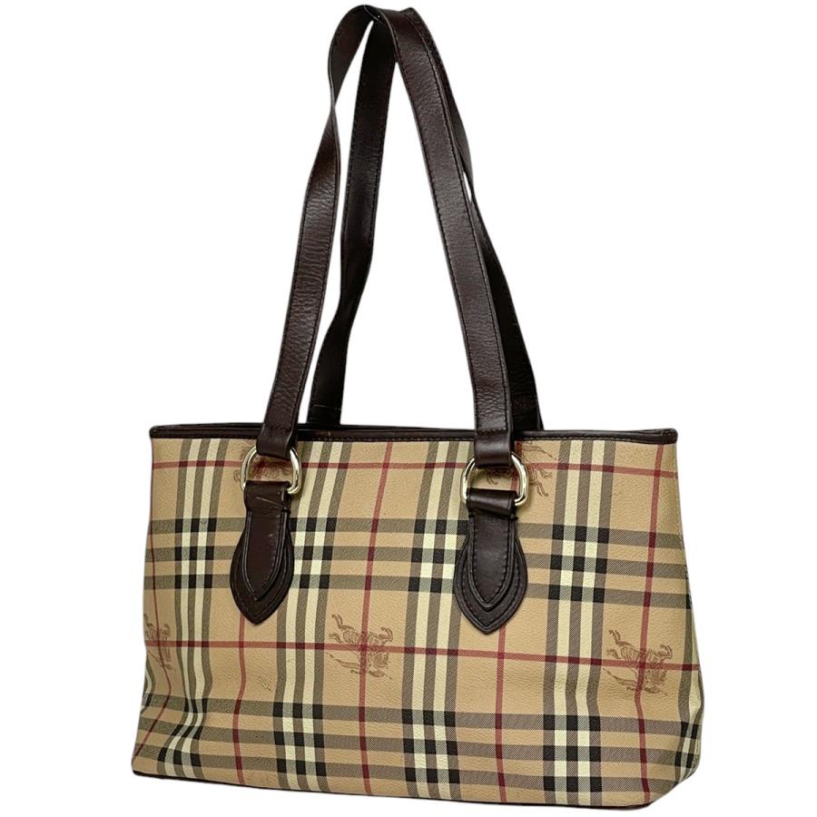 BURBERRY バーバリー チェック柄 トートバッグ ショルダーバッグ 