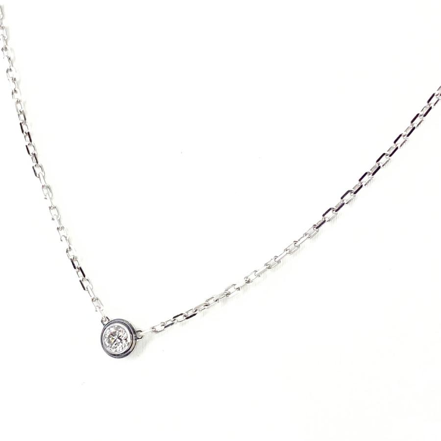 Cartier（カルティエ） ダムール SM ネックレス WG ホワイトゴールド