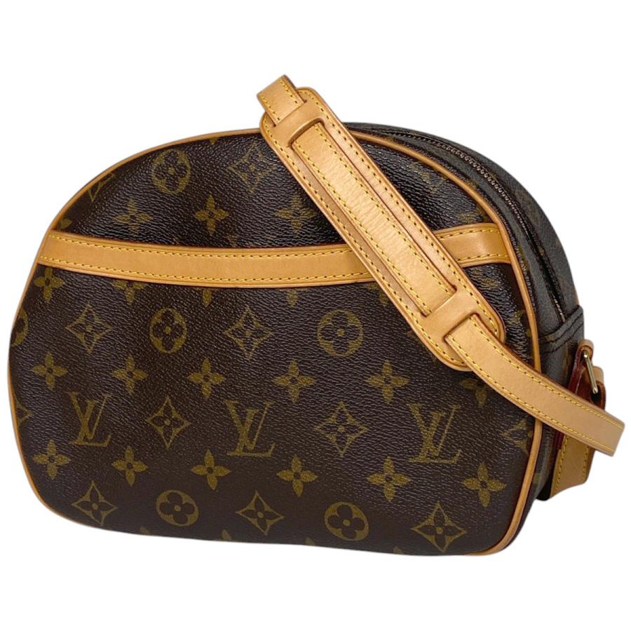 ルイ ヴィトン モノグラム ブロワ 斜め掛け ショルダーバッグ M51221 ブラウン PVC レザー レディース LOUIS VUITTON 【中古】 LOUIS VUITTON（ルイ・ヴィトン） ブロワ 斜め掛け ショルダーバッグ