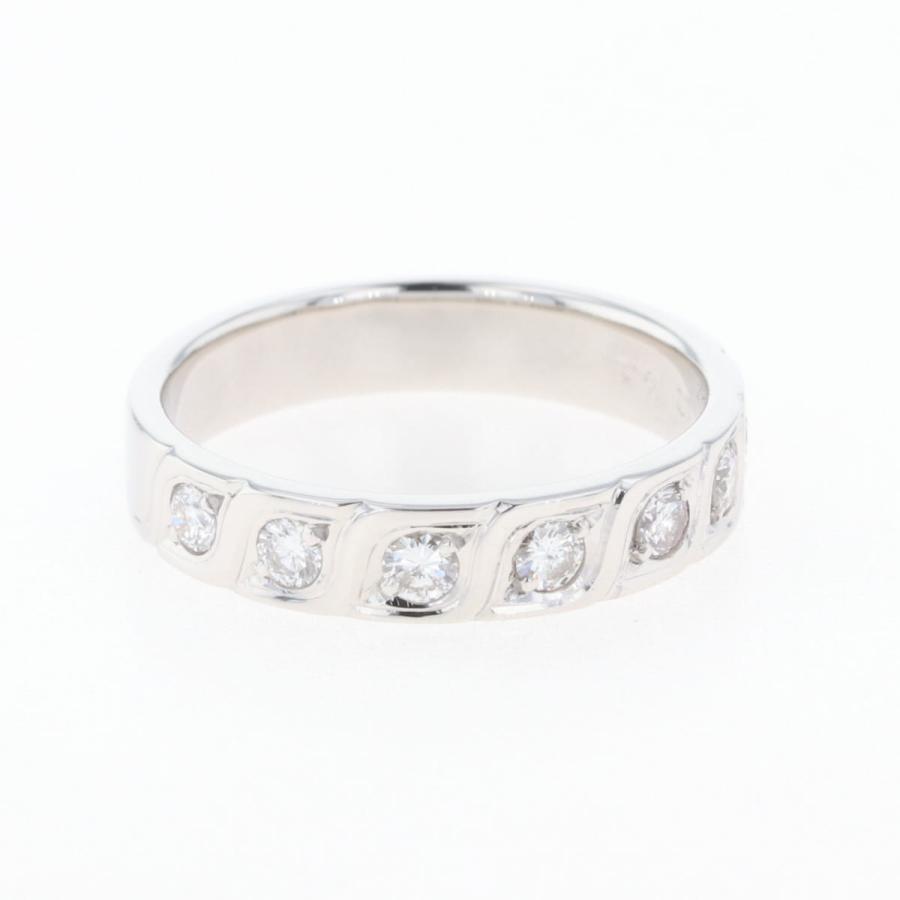 メレダイヤ デザインリング プラチナ 指輪 リング 11.5号 Pt900  