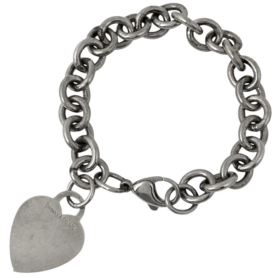 TIFFANY&Co.（ティファニー） ハートタグ チェーン ブレスレット 腕輪