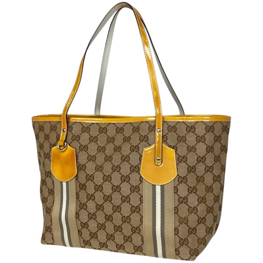 GUCCI（グッチ） GG柄 ジョリー ハンドバッグ シェリーライン トート
