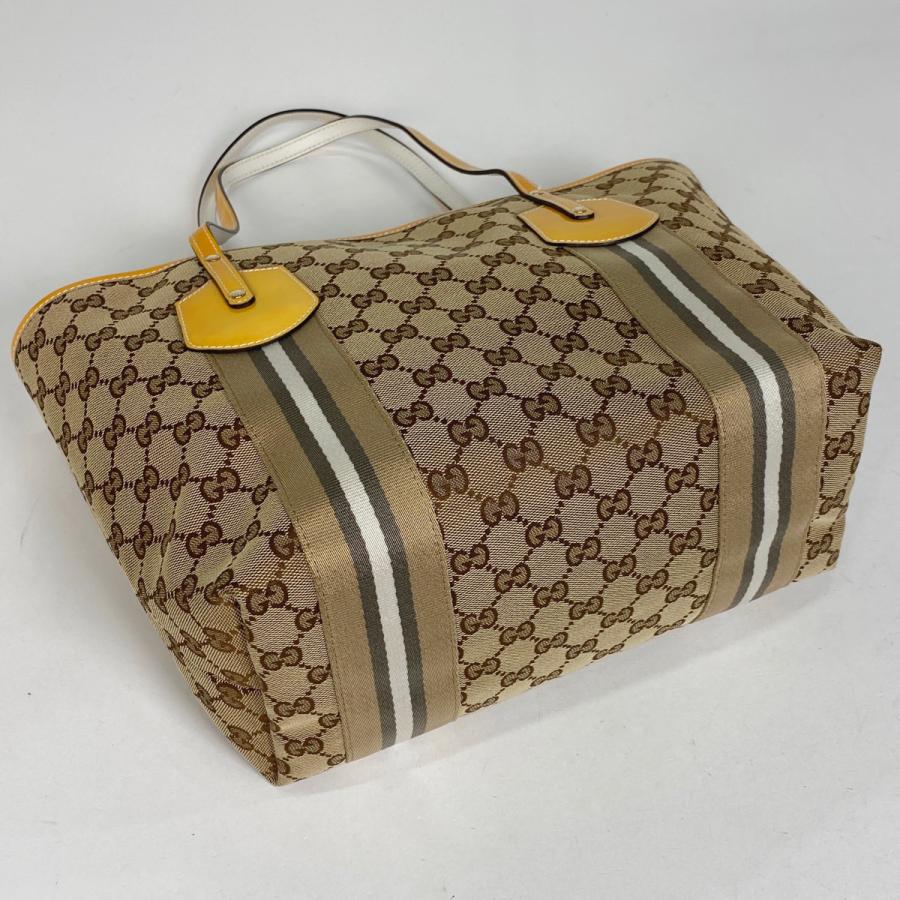 GUCCI（グッチ） GG柄 ジョリー ハンドバッグ シェリーライン トート