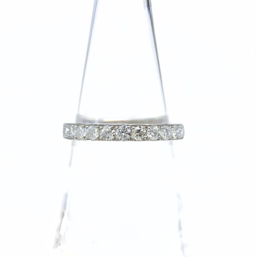 メレダイヤ デザインリング プラチナ 指輪 リング 11号 Pt950