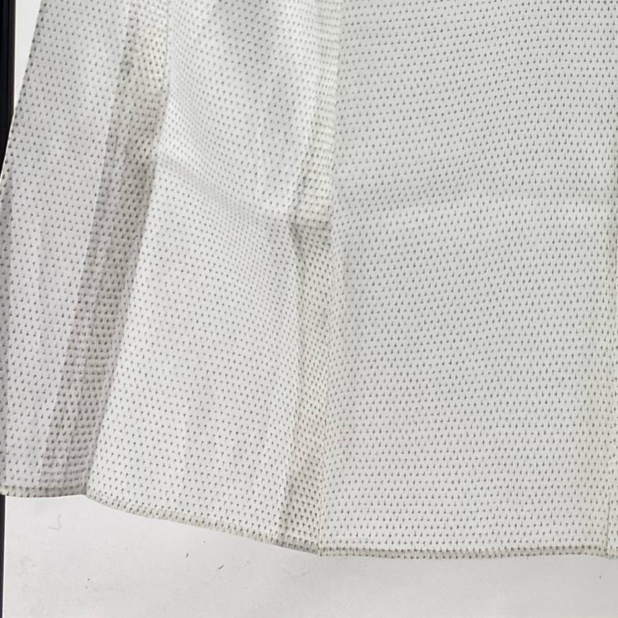 平和屋着物＊夏物 男性 本場小千谷ちぢみ 霞文 麻 逸品 AABC1801jd  