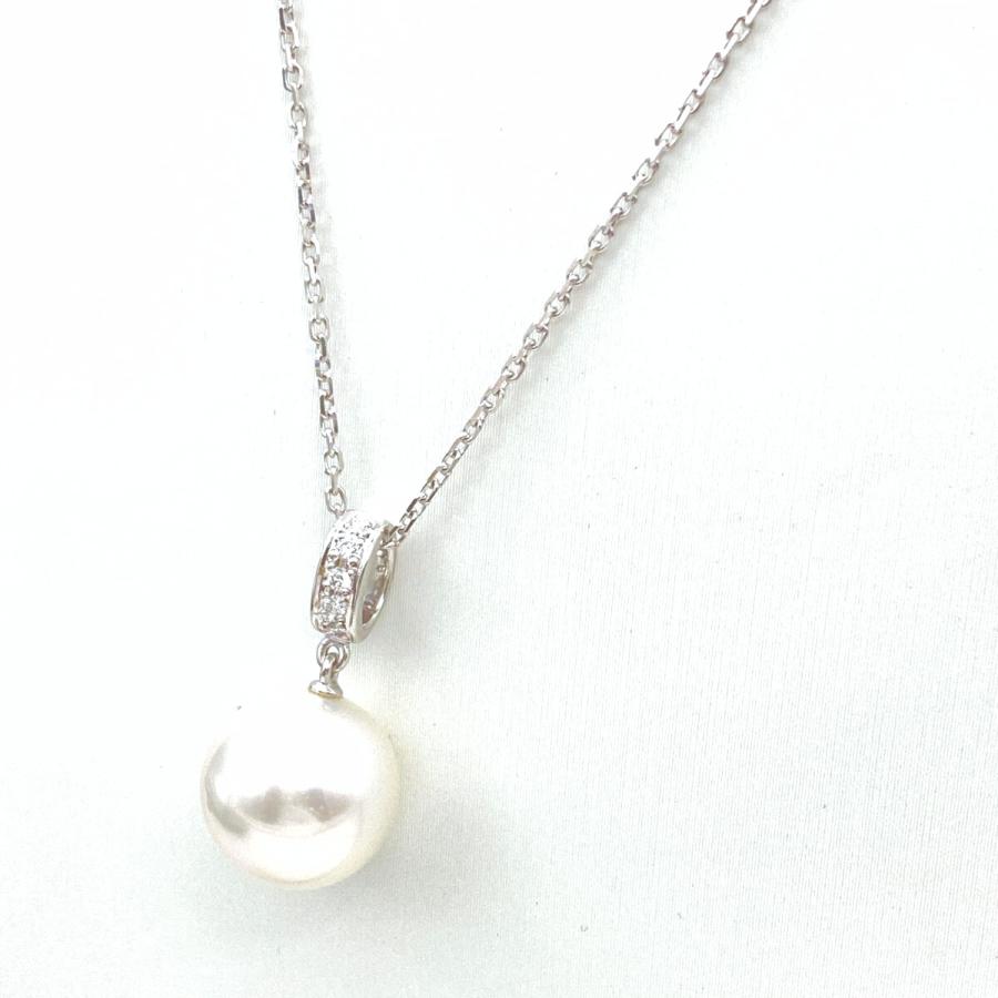 MIKIMOTO ミキモト パール ペンダントトップ WG14K 【公式通販】