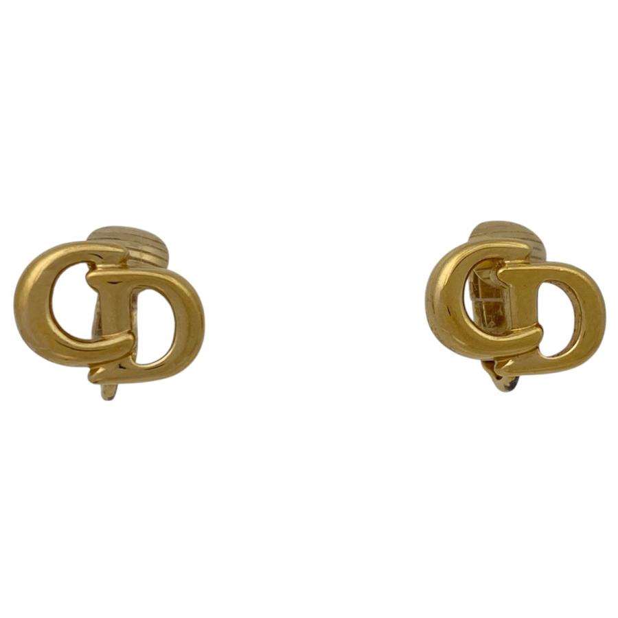 Christian Dior（クリスチャン・ディオール） ロゴ イヤリング CD