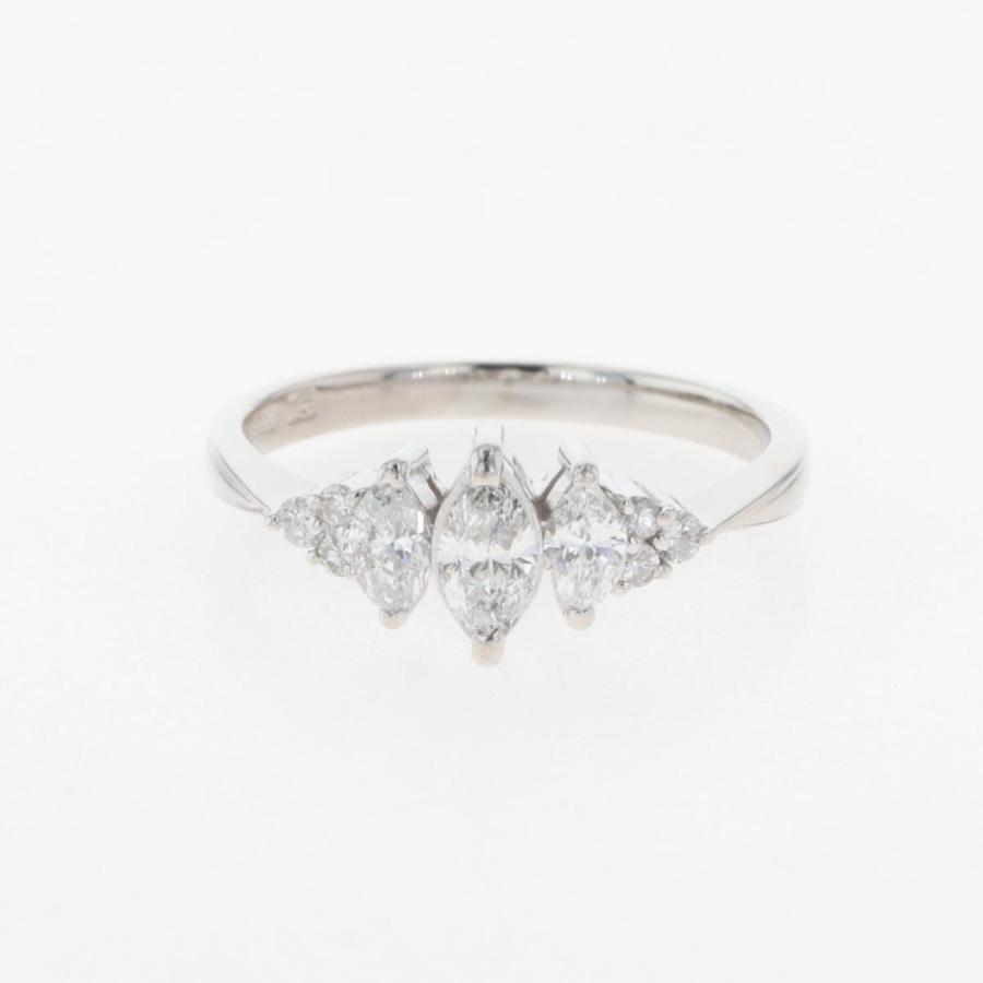 カレライカレラ メレダイヤ デザインリング 12号 750 【中古】