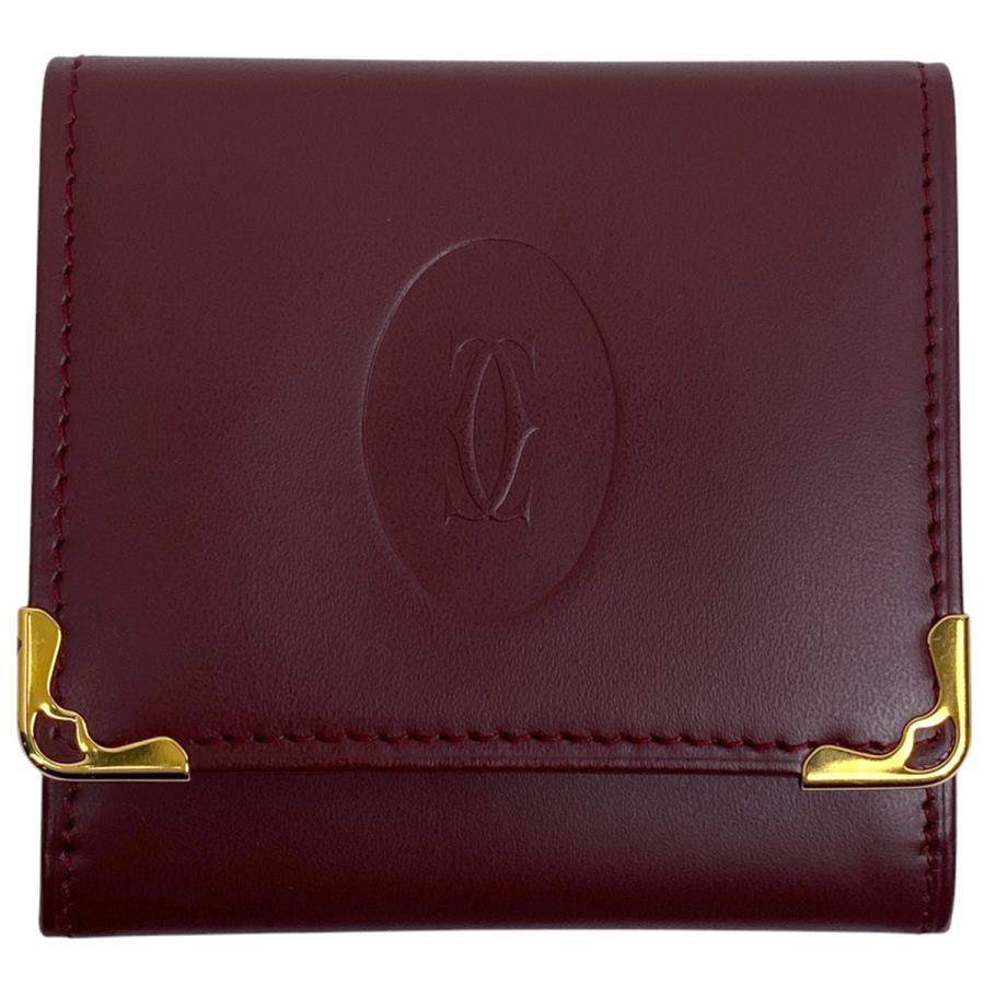 Cartier カルティエ CARTIER マストライン コインケース 二つ折り  