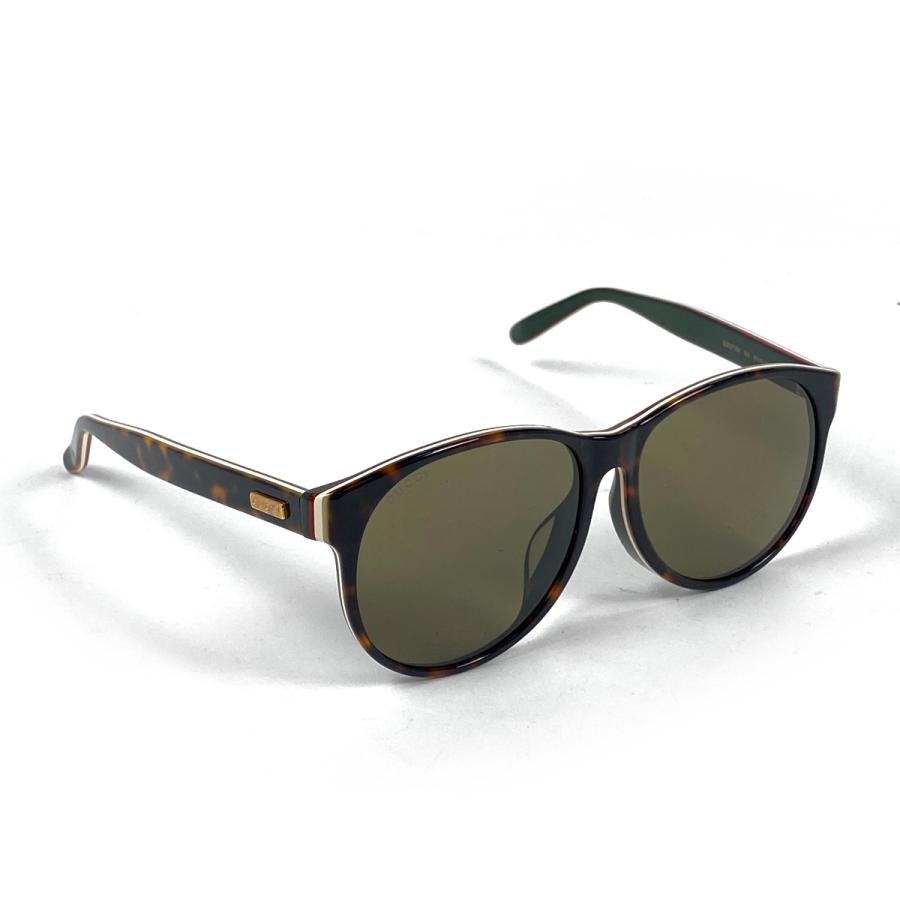 GUCCI（グッチ） ロゴ サングラス シェリーライン ウェブ UVカット
