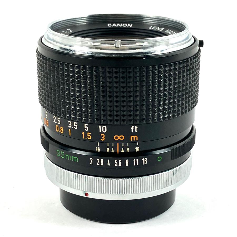 【美品】キヤノン Canon FD 35mm F2 S.S.C マニュアルレンズ キヤノン Canon FD 35mm F2 一眼カメラ用レンズ（マニュアルフォーカス