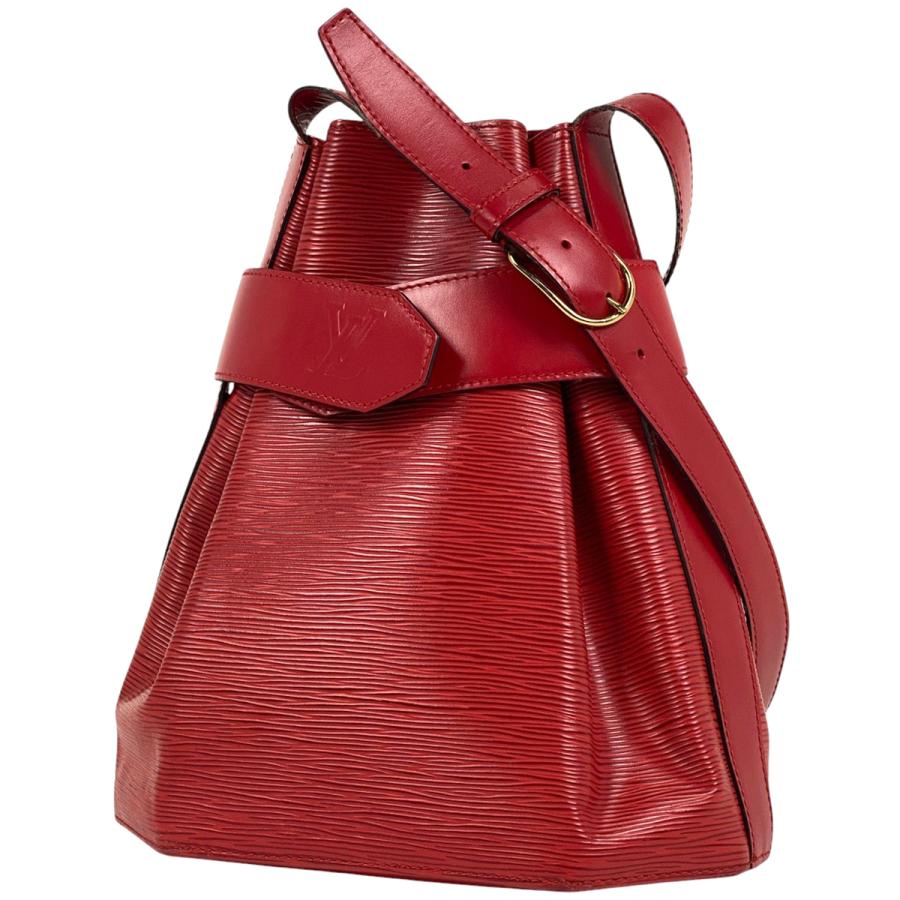 Louis Vuitton エピレザー ショルダーバッグ レッド あ*れ様 Louis Vuitton エピレザー ショルダーバッグ レッド